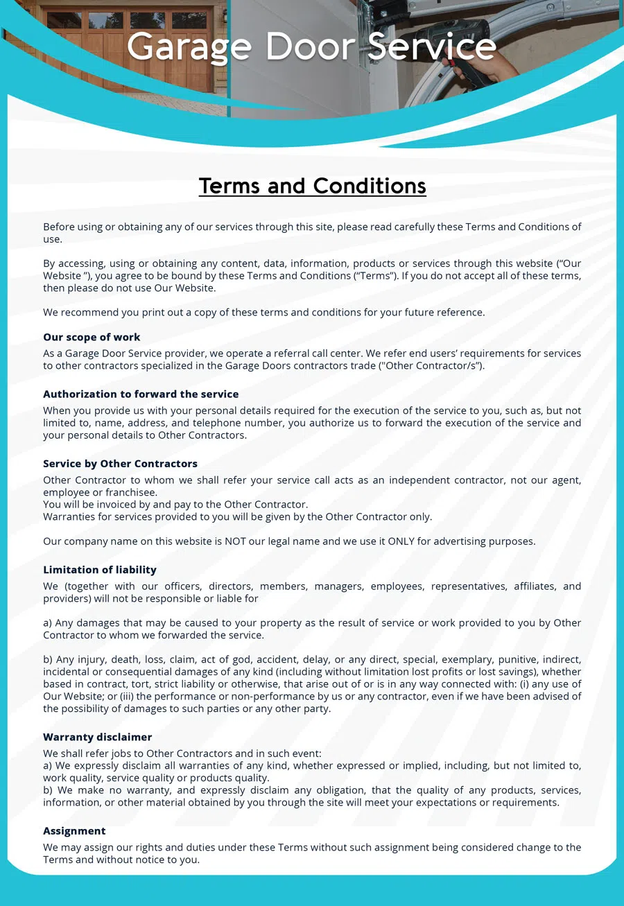 Trust Garage Door Service Cardiff, CA 760-296-3072